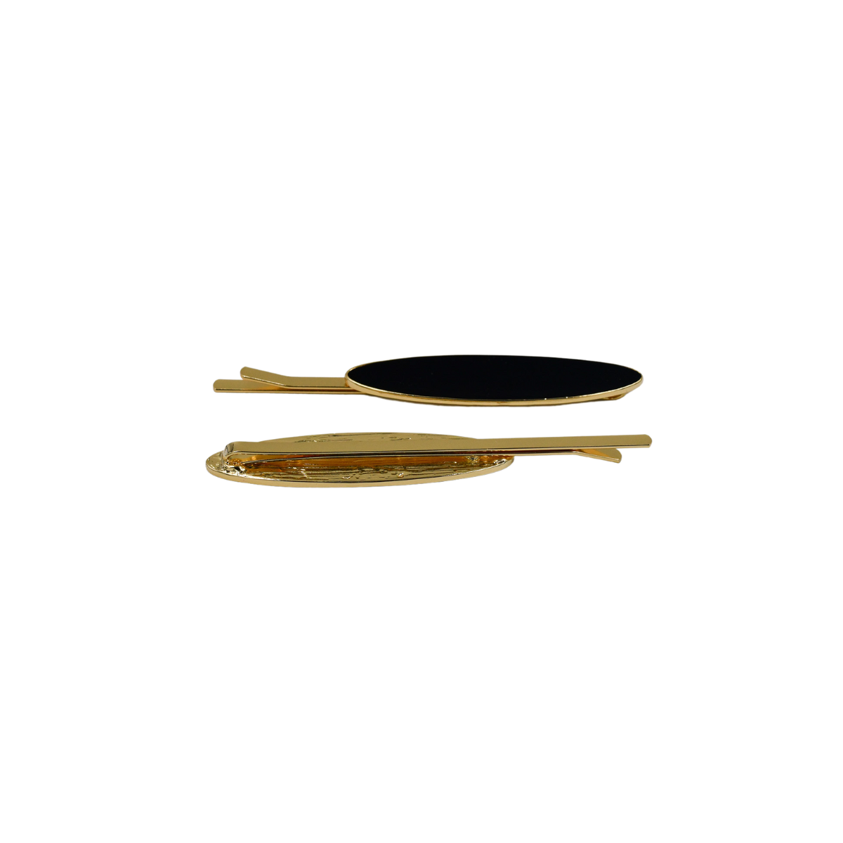Amelia Oval Slide Black