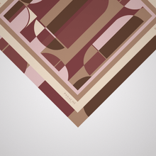 Load image into Gallery viewer, Metro Maroon, Brown & Pink