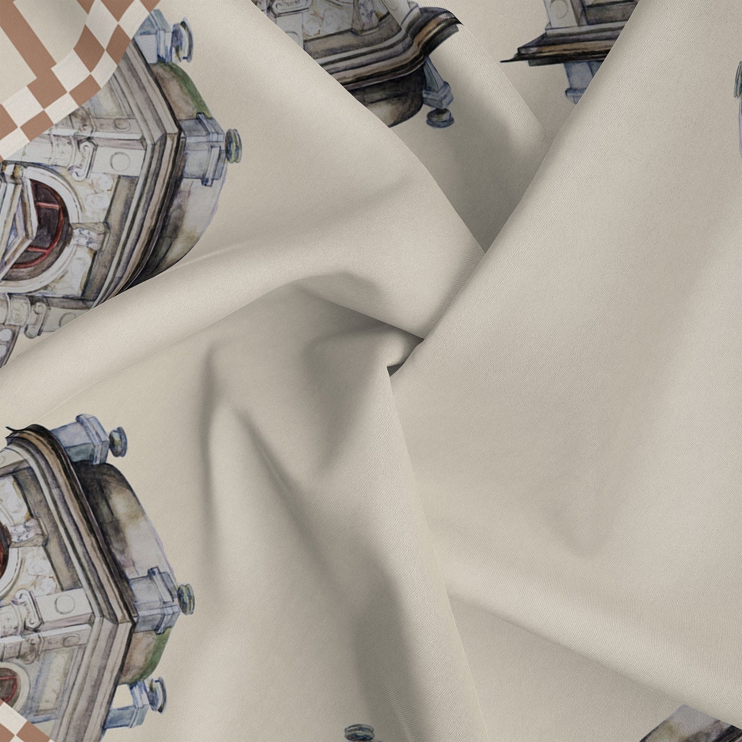 Architectural Accents - Tan and Cream