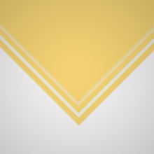 Load image into Gallery viewer, Classic Border Scarf - Yellow