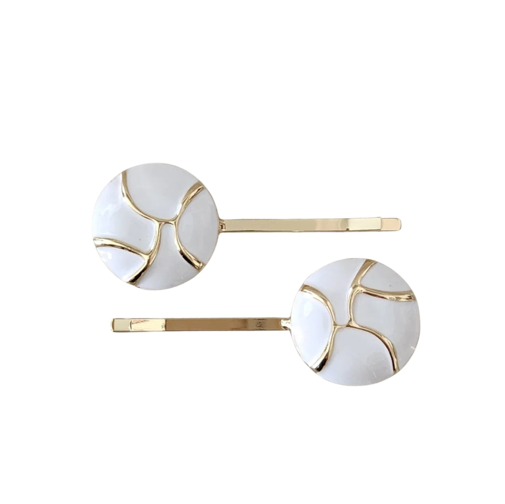 Marsha slides in white