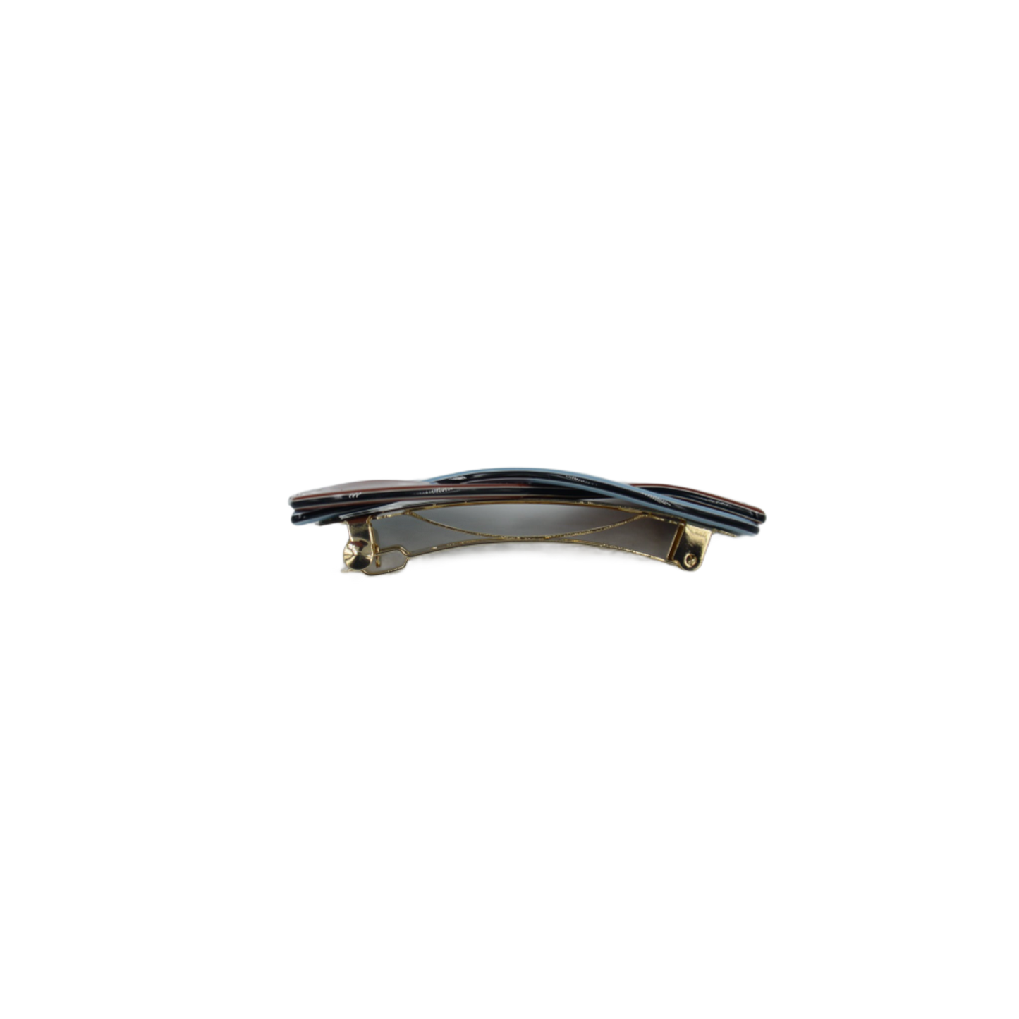 Tilli Barrette Clip Rust and Blue