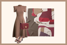 Load image into Gallery viewer, Art Collective in Chocolate and Merlot