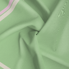 Load image into Gallery viewer, Classique Pistachio with Pink & Cream Border