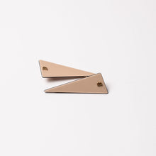 Load image into Gallery viewer, Loretta Triangle Clips Beige