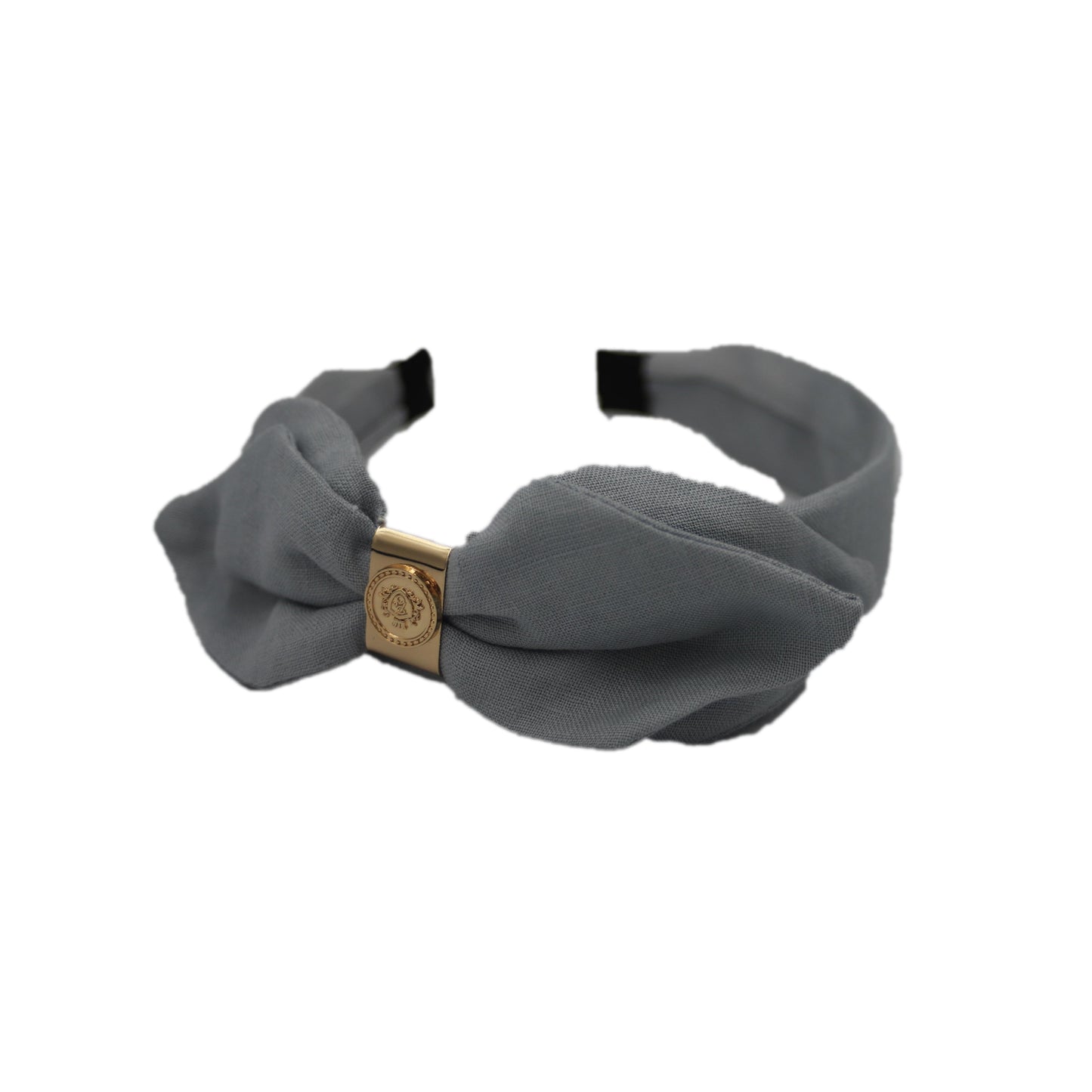 Dusty Blue Sharon Linen Headband