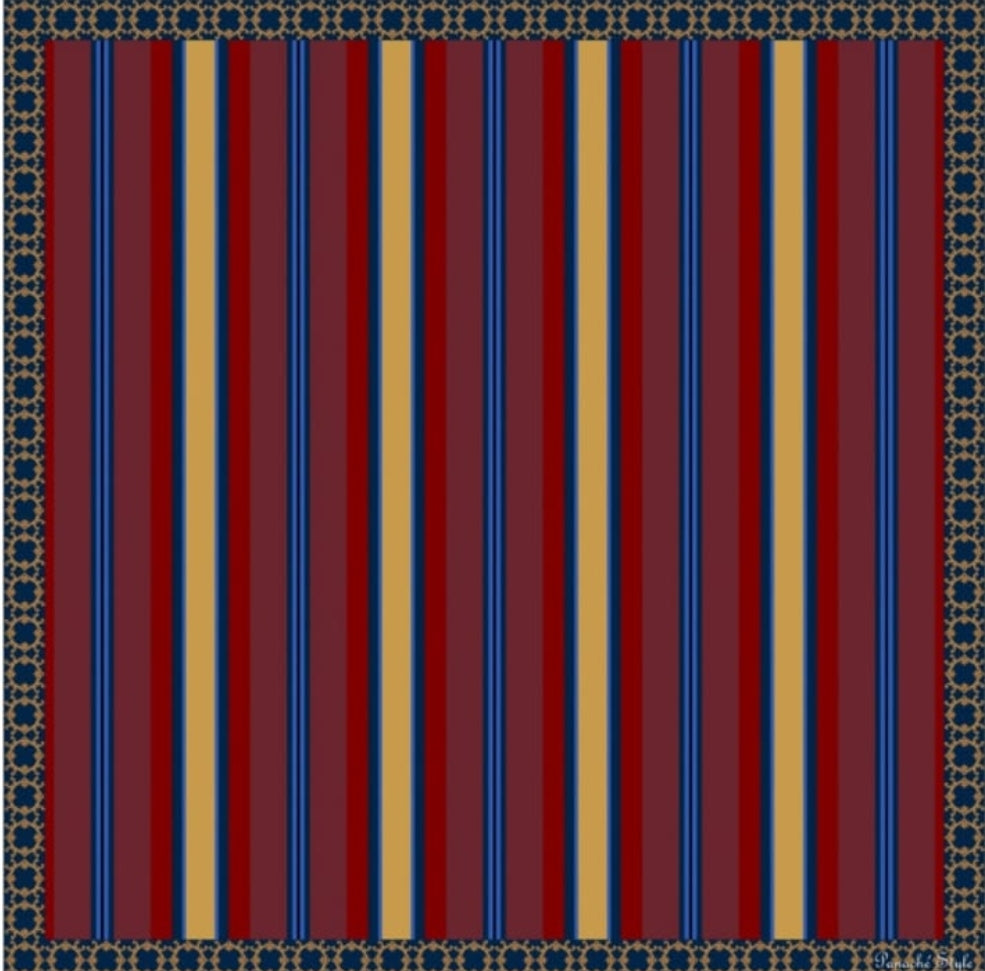 Striped scarf
