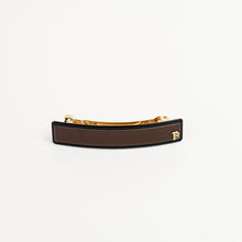 Load image into Gallery viewer, Clarissa Barrette Brown &amp; Black
