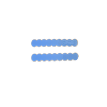 Load image into Gallery viewer, Laura Cloud Alligators - Blue and White
