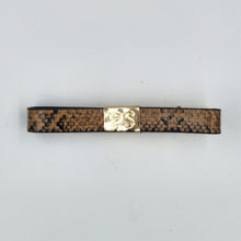 Load image into Gallery viewer, Betina Leather Bow snake print
