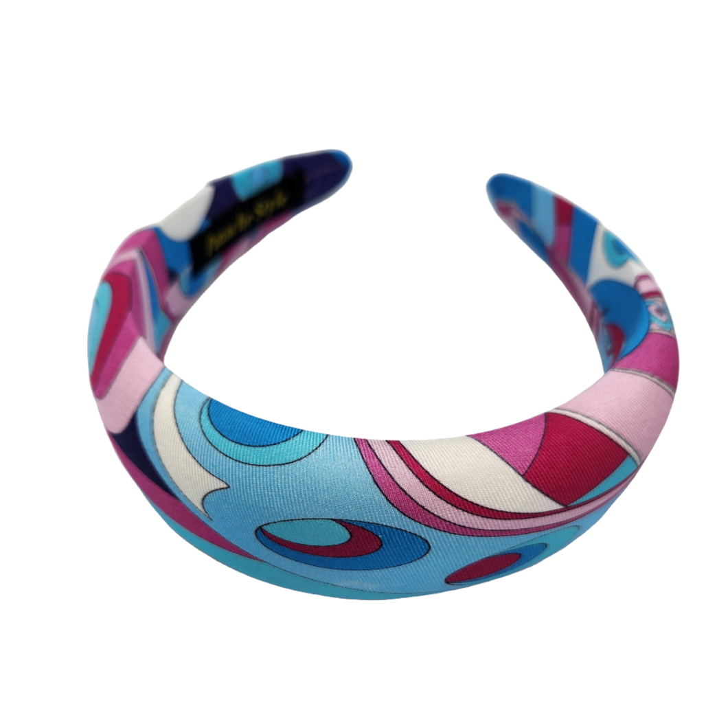 Silk padded headband