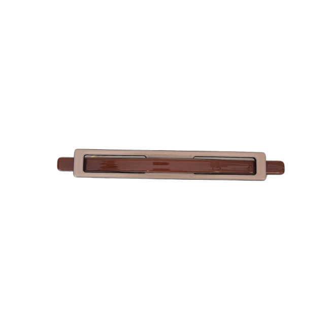 Nina Barrette Clip Brown and Beige