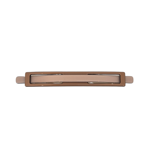 Nina Barrette Clip Beige and Tan