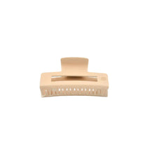 Load image into Gallery viewer, Beige hair claw clip on a white background

