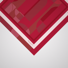 Load image into Gallery viewer, Metro Reds with cream border
