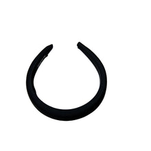 Load image into Gallery viewer, Black headband on a white background
