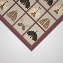Load image into Gallery viewer, Wings of Beauty in Wine and Beige
