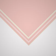 Load image into Gallery viewer, Classic Border Scarf - Light Pink
