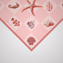 Load image into Gallery viewer, Coral Life Panache x VV Light Coral Silk Scarf
