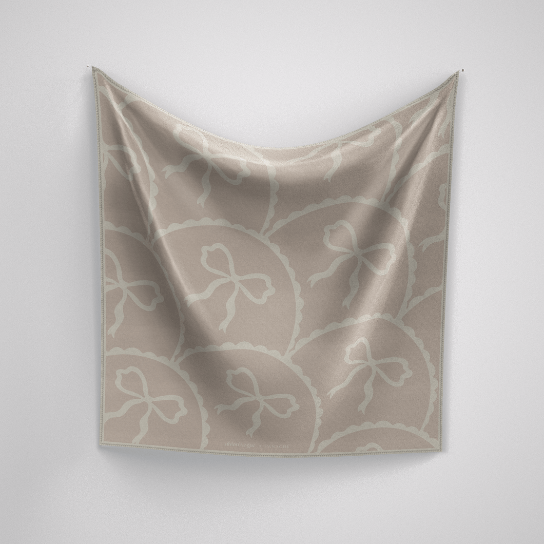 Bow-tiful Bellá - Baby Pink + White
