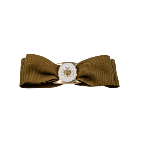 Bella Buckle Bow Mustard