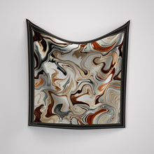 Load image into Gallery viewer, Marble Swirls in Black and Brown
