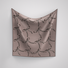 Load image into Gallery viewer, Elegant-Bow Esmé Mocha Mousse + Chocolate
