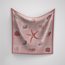 Load image into Gallery viewer, Coral Life Panache x VV Light Coral Silk Scarf
