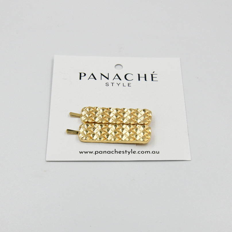 Gold braid slides