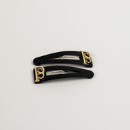 Penelope Snap Clips Black