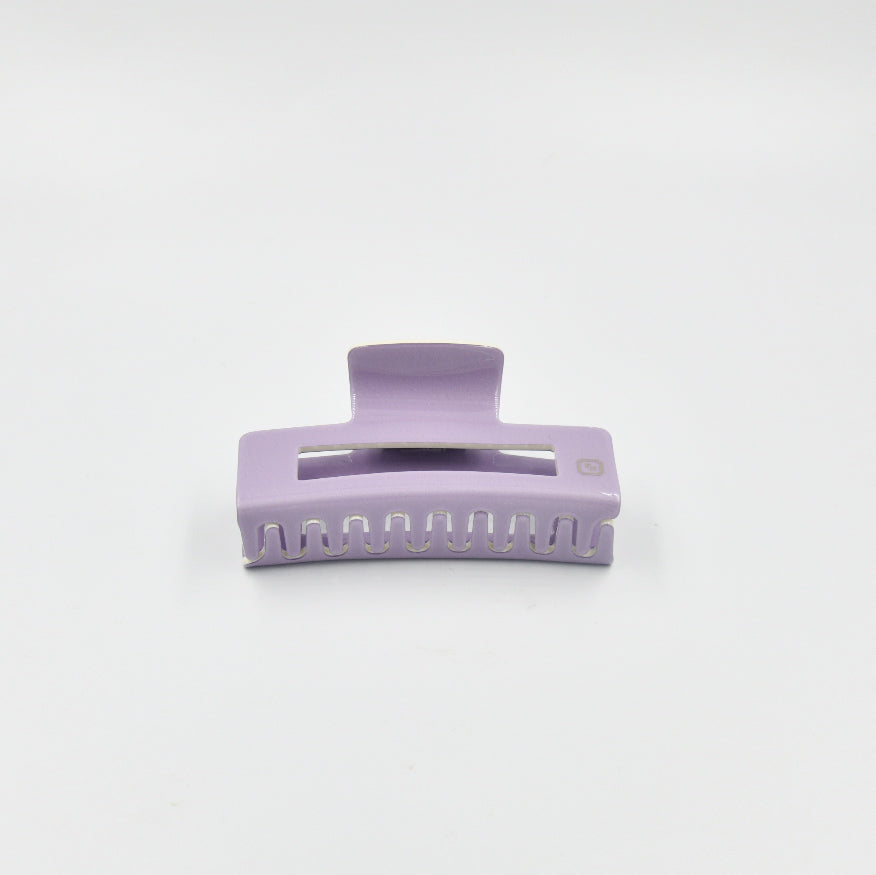 Large Claw Clip Lilac + Cream