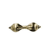 Load image into Gallery viewer, Gold Bow Alligator Clip
