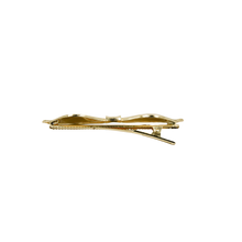 Load image into Gallery viewer, Gold Bow Alligator Clip
