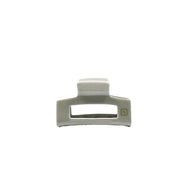 Sage Green Acetate Claw Clip on White Background