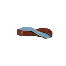Load image into Gallery viewer, Tilli Barette Blue and Rust Acetate Clip

