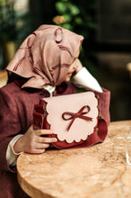 Load image into Gallery viewer, Bow-tiful Bellá - Pink + Wine
