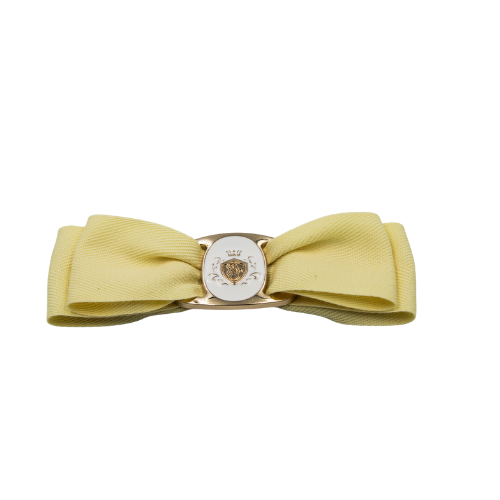 Bella Buckle Bow Pale Yellow