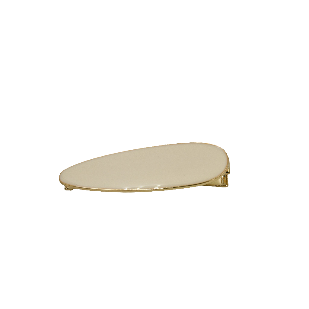 Brenda Alligator Clip Cream