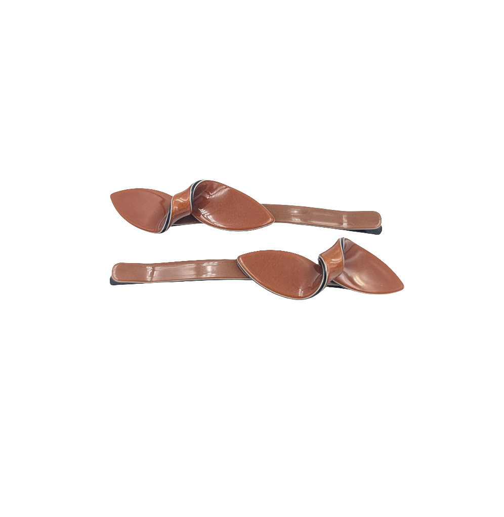 Olivia Clips Brown