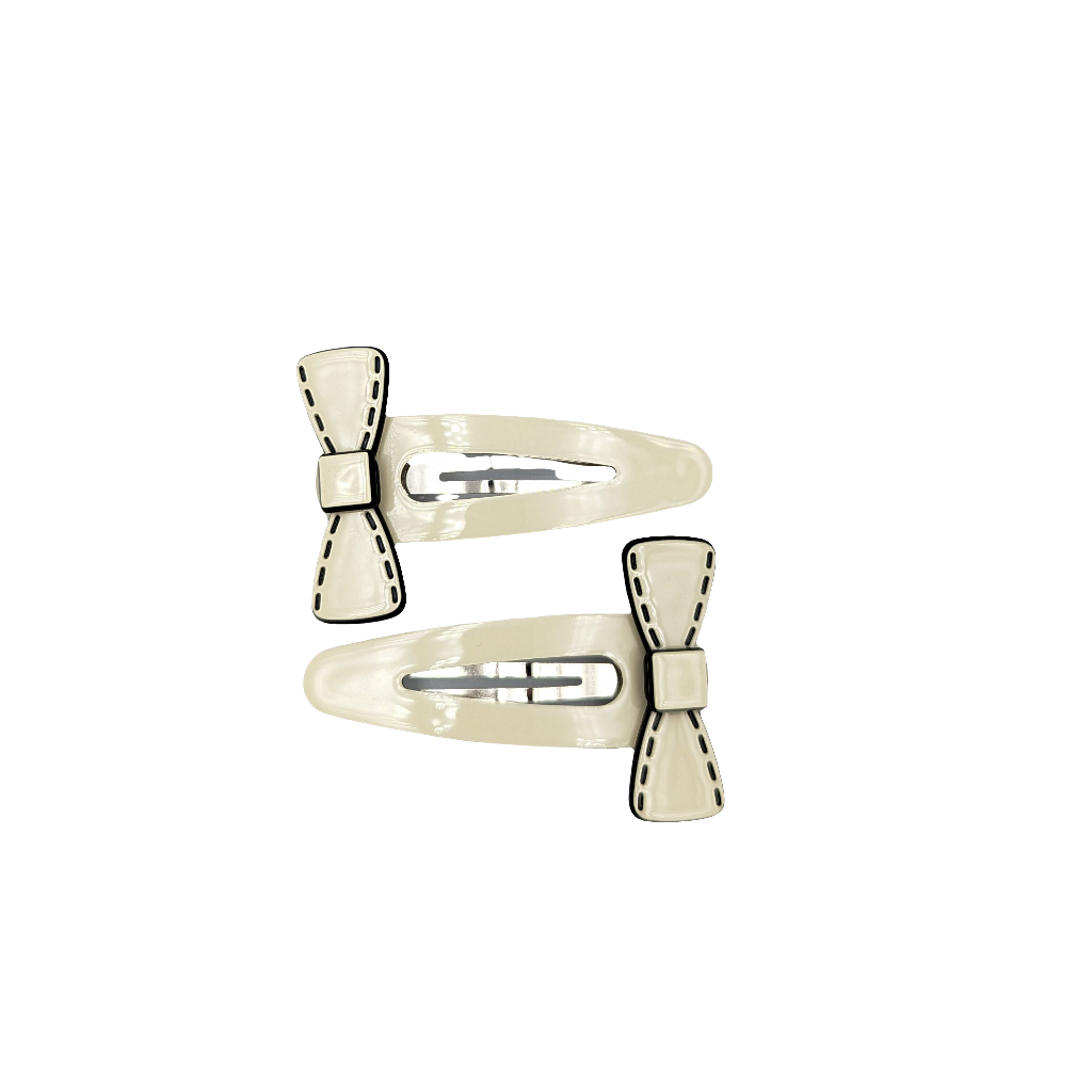 Bowtelle Snap Clips Cream