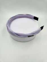 Load image into Gallery viewer, Thin Linen Twist Headband lilac
