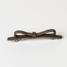 Load image into Gallery viewer, Lisa Bow Barrette Brown
