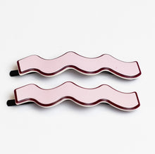Load image into Gallery viewer, Whitney Slides Pink and Burgundy
