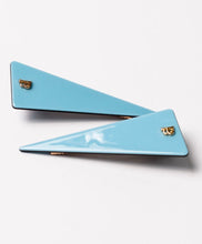 Load image into Gallery viewer, Loretta Triangle Clips Blue
