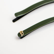 Load image into Gallery viewer, Sasha PS logo slides Dark Green
