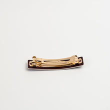 Load image into Gallery viewer, Clarrisa Barrette Maroon with Beige
