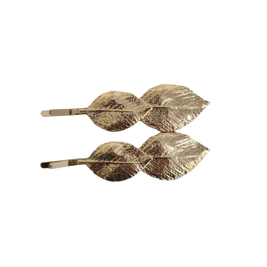Beatrice Leaf Slide Clips