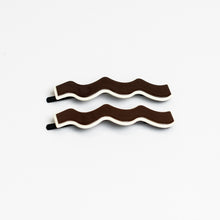 Load image into Gallery viewer, Whitney Slides Brown and White

