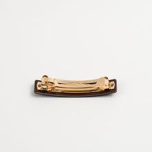 Load image into Gallery viewer, Clarrisa Barrette Brown with Black
