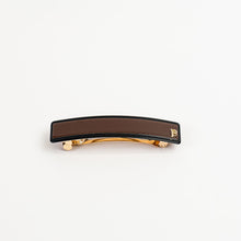 Load image into Gallery viewer, Clarrisa Barrette Brown with Black
